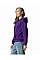 Purple Softstyle Midweight Fleece Adult Hoodie