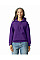 Purple Softstyle Midweight Fleece Adult Hoodie