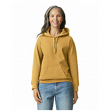 Mustard Softstyle Midweight Fleece Adult Hoodie