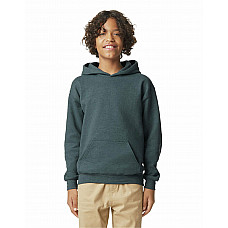 Dark Heather Softstyle Midweight Fleece Youth Hoodie