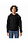 Black Softstyle Midweight Fleece Youth Hoodie