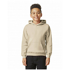 Sand Softstyle Midweight Fleece Youth Hoodie