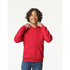 Red Softstyle Midweight Fleece Youth Hoodie