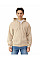 Sand Softstyle Midweight Fleece Adult Full Zip Hooded Sweatshirt