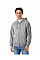 Sport Grey (RS) Softstyle Midweight Fleece Adult Full Zip Hooded Sweatshirt