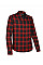 Black/Red Plaid Men's Logan Snap Front Shirt