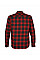 Black/Red Plaid Men's Logan Snap Front Shirt