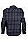 Navy Plaid Men's Logan Snap Front Shirt