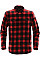 Navy Plaid Men's Logan Snap Front Shirt