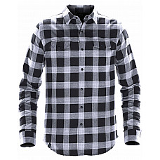 Titanium Plaid Men's Logan Snap Front Shirt