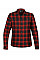 Black/Red Plaid Women's Snap Front Shirt