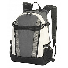 Dark Grey/Off White Indiana Backpack