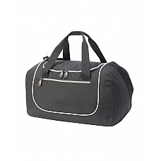 Black/White Rhodes Sports Holdall