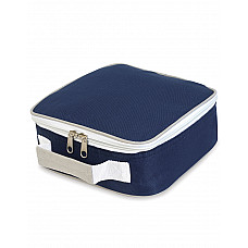 Navy/Light Grey Sandwich Lunchbox Cooler Bag