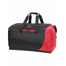 Black/Red Naxos 43 Litre Holdall