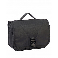 Black Bristol Folding Travel Toiletry Bag