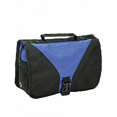 Royal/Black Bristol Folding Travel Toiletry Bag