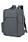 Black Melange Sembach Basic Laptop Backpack