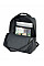 Black Melange Sembach Basic Laptop Backpack