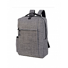 Grey Melange Sembach Basic Laptop Backpack