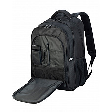 Black Frankfurt Smart Laptop Backpack