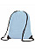 Sky Blue Stafford Drawstring Tote Backpack