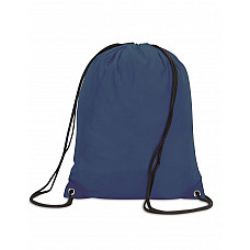 Navy Stafford Drawstring Tote Backpack