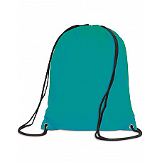 Lagoon Turquoise Stafford Drawstring Tote Backpack