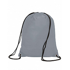 Dark Grey Stafford Drawstring Tote Backpack