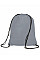 Dark Grey Stafford Drawstring Tote Backpack