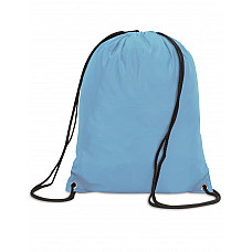 Light Blue Stafford Drawstring Tote Backpack