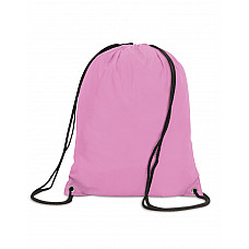 Pink Stafford Drawstring Tote Backpack