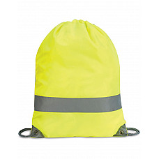 Hi-Vis Yellow Hi-Vis Stafford Drawstring Tote Backpack