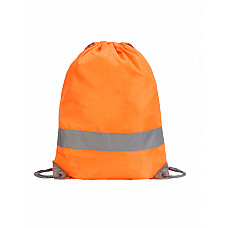 Hi Vis Orange Hi-Vis Stafford Drawstring Tote Backpack