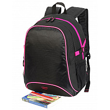 Black/Hot Pink Osaka Backpack