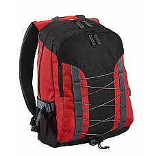 Black/Red Miami Total Backpack