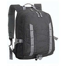 Black/Grey Miami Total Backpack