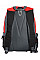 Black/Red Miami Total Backpack