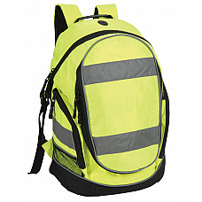 Hi-Vis Yellow Hi-Vis Rucksack