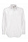 White Men's Oxford Long Sleeve Shirt