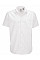 White Men's Smart Short Sleeve Poplin Shirt