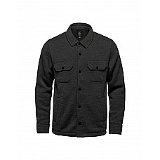 Black Heather Men's Pure Earth Avalanche Fleece Shirt