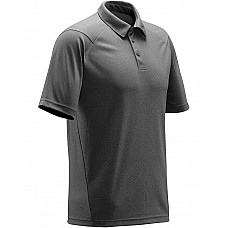 Charcoal Heather Men's Minstral Heathered Polo