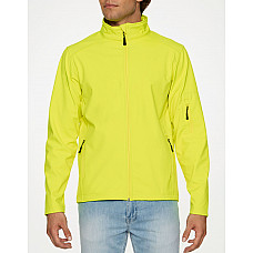 Safety Green Adult Softshell Jacket