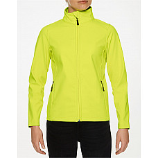 Safety Green Ladies' Softshell Jacket