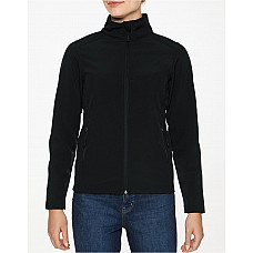 Black Ladies' Softshell Jacket