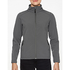 Charcoal Ladies' Softshell Jacket