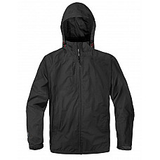 Black Men's Stratus Light Shell