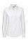 White Women's Oxford Long Sleeve Shirt