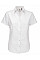 White Women's Oxford Short Sleeve Shirt